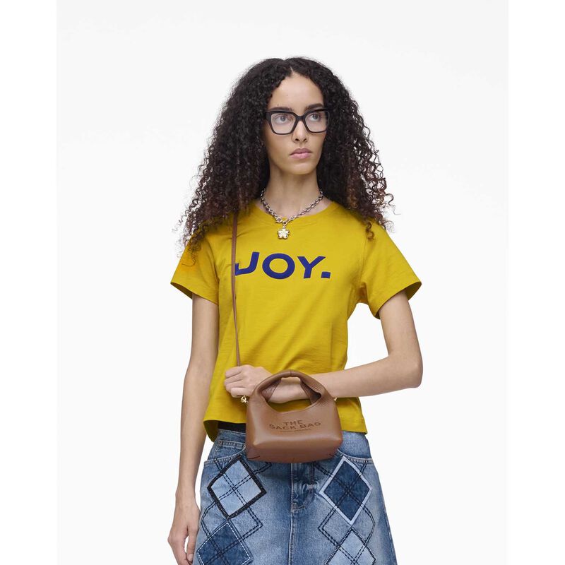 MARC JACOBS The Leather Micro Crossbody Sack image number 1